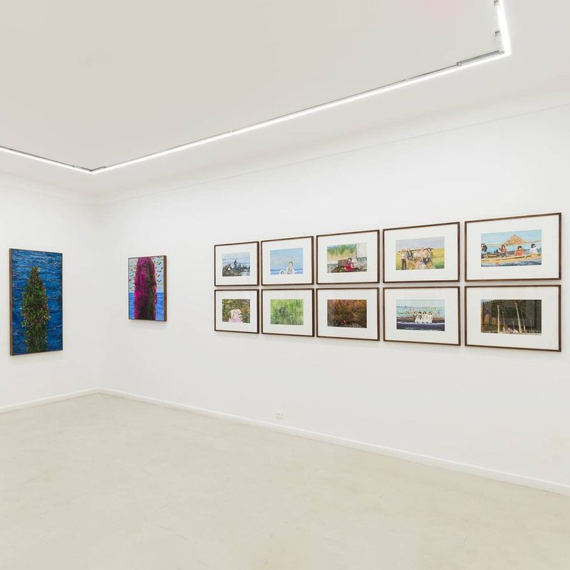 Seyyed Mostafa Garden, installation view