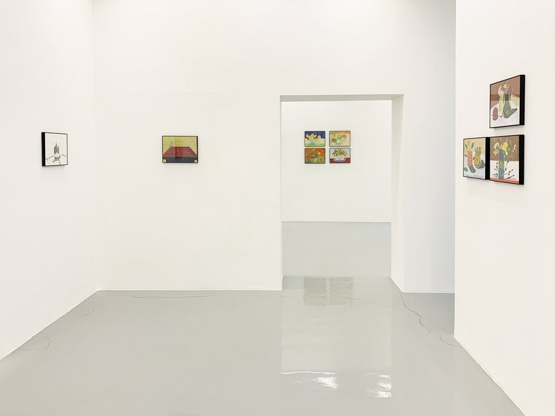 Drawings, installation view