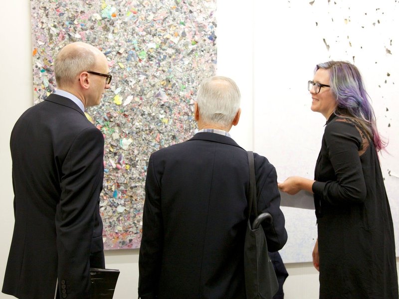 Installation view.
