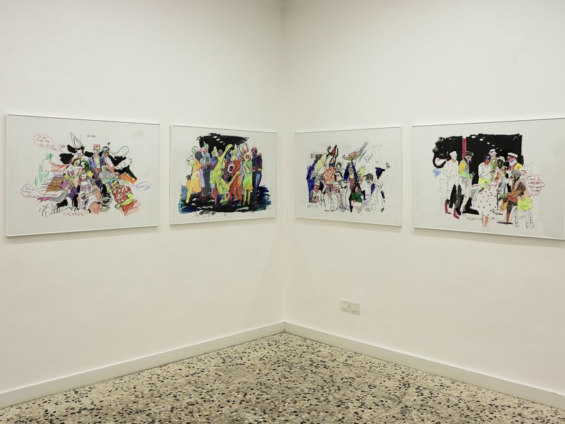 Time of Cholera, installation view
