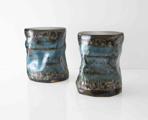 Taher Asad Bakhtiari, Reclaimed Barrels, 2019