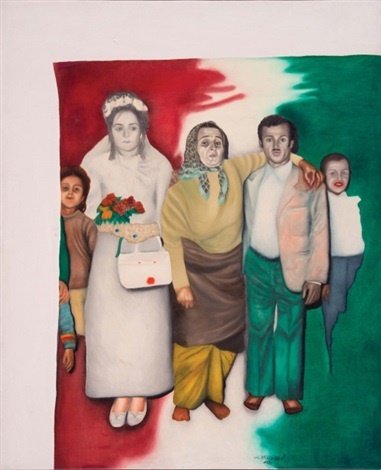 Ghasem Hajizadeh, Untitled from the Families Series, 1980
