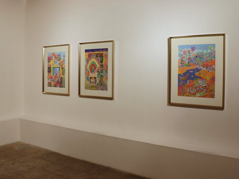 از نقطه دید پرندگان، نمای چیدمان