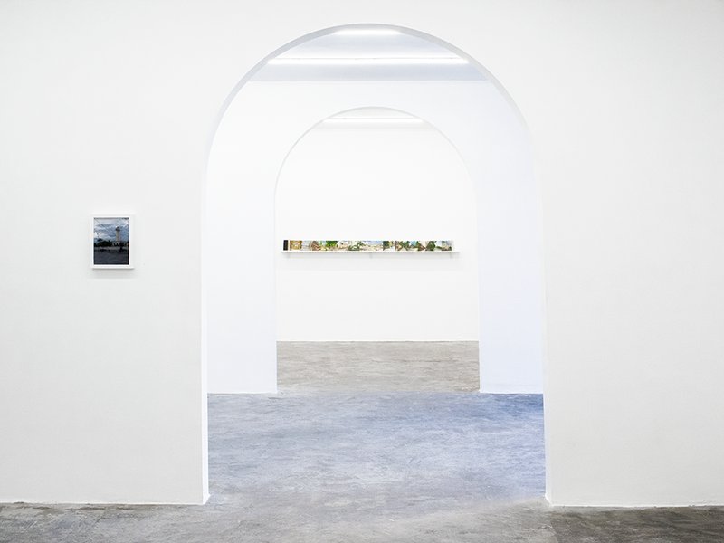 Partly Cloudy, installation view