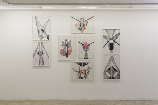 Studies For The Fountains, installation view