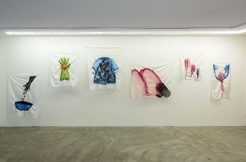Salāsat, installation view