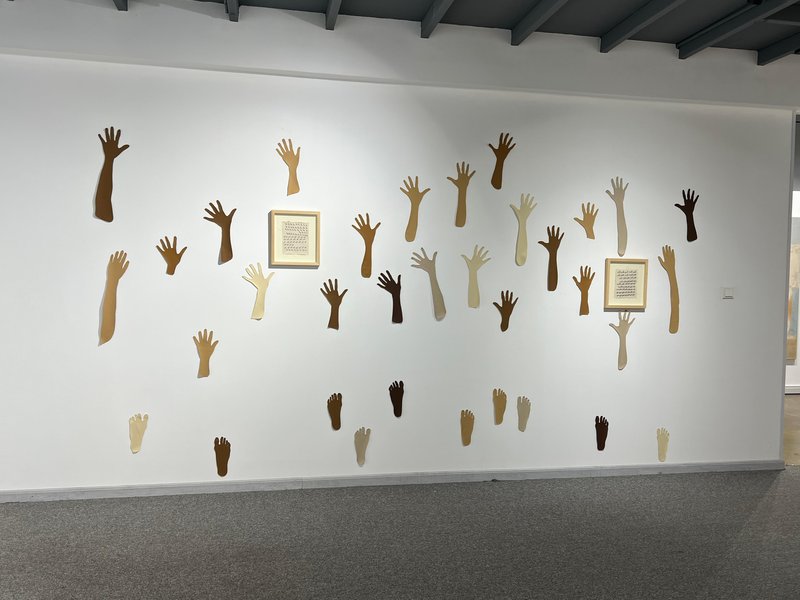 Installation view.