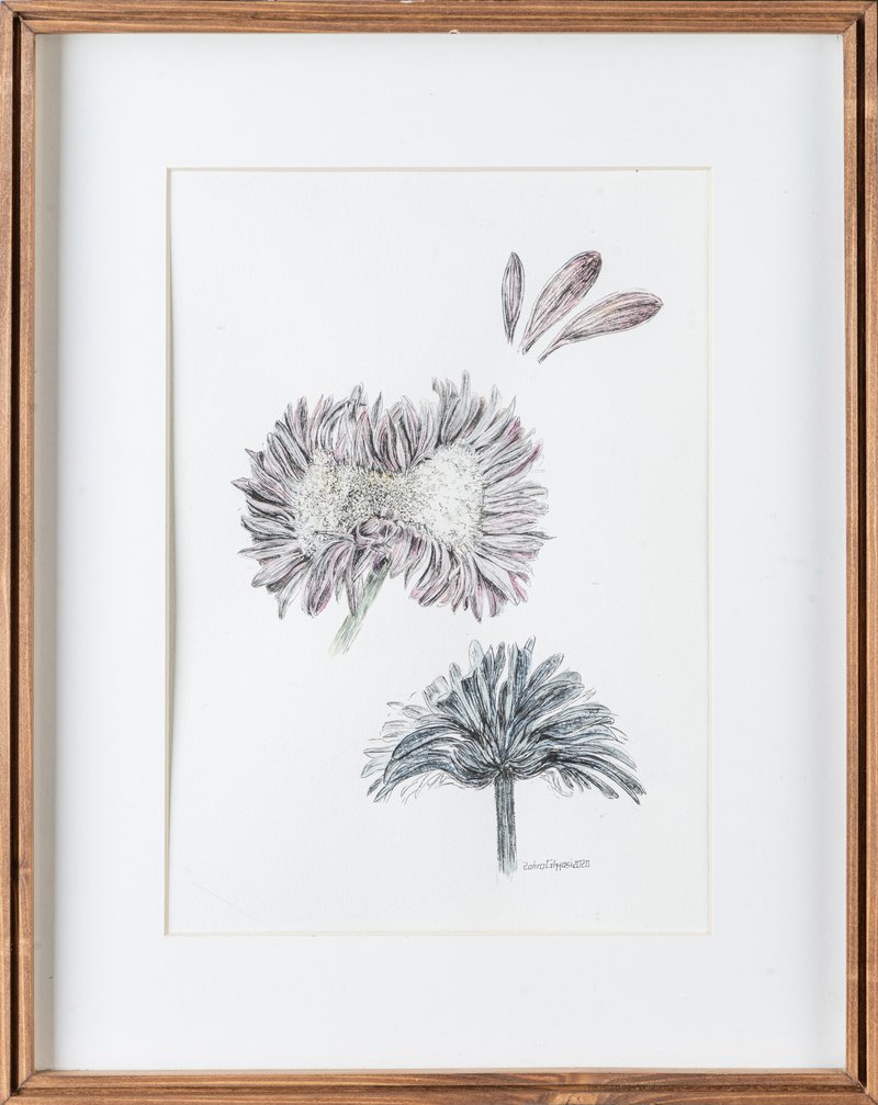 Zahra Ghyasi, Radioactive Daisies, 2020