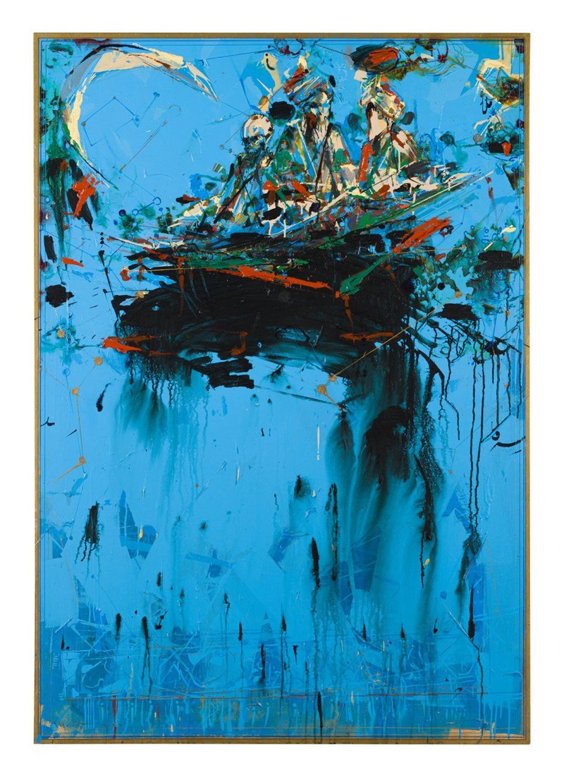 Shahriar Ahmadi, Flight Carpet, No. 2, 2023