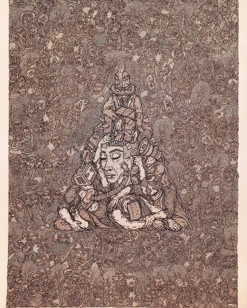 Amin Montazeri, Untitled, 2018