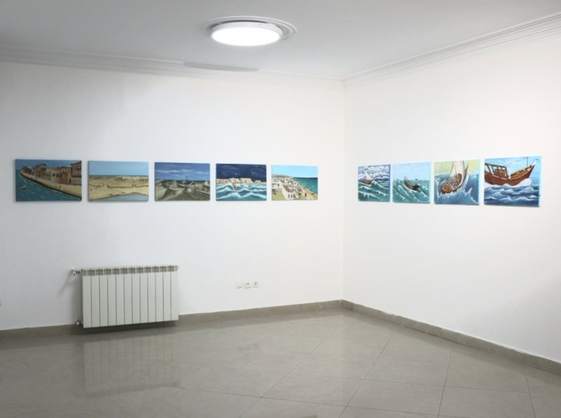 Nakhoda Abdolrasoul Gharibi's Artworks، نمای چیدمان.