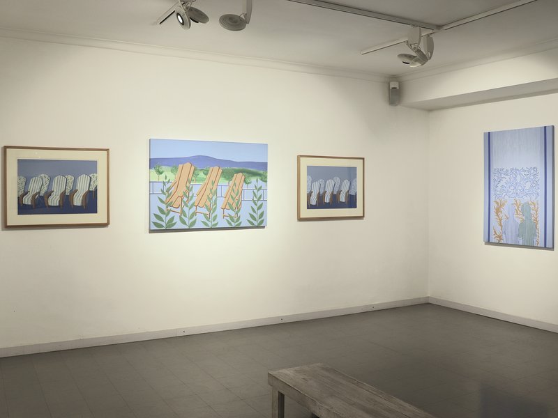 solo show - Mehdi Hosseini, Installation view.