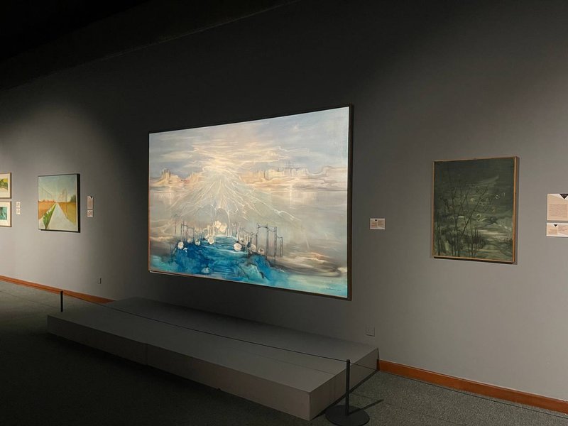 According to the Women's Report, Installation view.