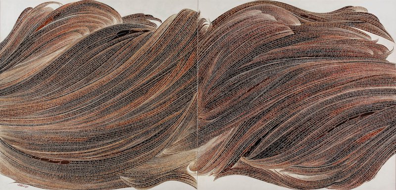 Nasrollah Afjei, Untitled, 2015