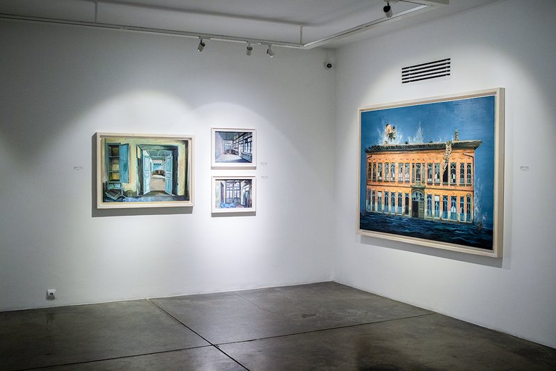 Alluvium, installation view
