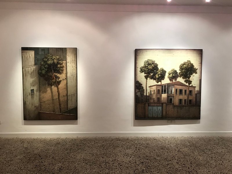 Houses and Trees, installation view