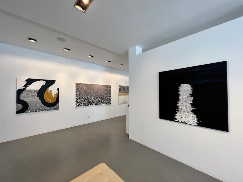 "In the Beginning Was the Word" Edition II, installation view