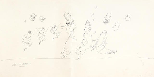 Ardeshir Mohassess, Overpopulation No. 4, 1970