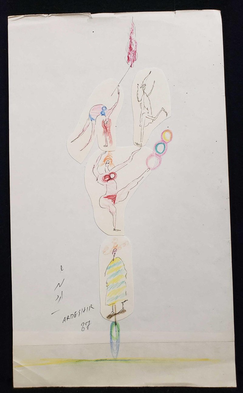 Ardeshir Mohassess, Untitled, 1987