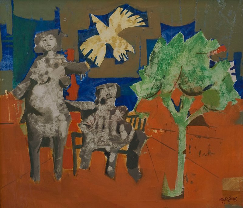 Kadhim Hayder, Untitled, 1970