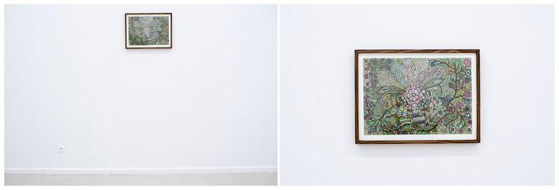 Domesticated Flowers, installation view
