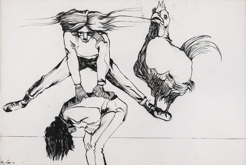 Alireza Espahbod, Untitled, 1980