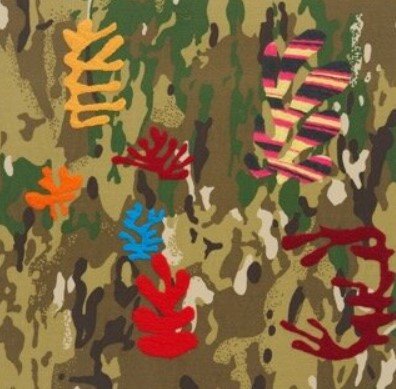 Farhad Ahrarnia, Desert Flower/ Desert Snow. After Matisse, 2022