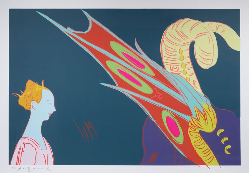 Andy Warhol, Details of the Renaissance Paolo Uccello- St. George and the Dragon- 1460, 1984