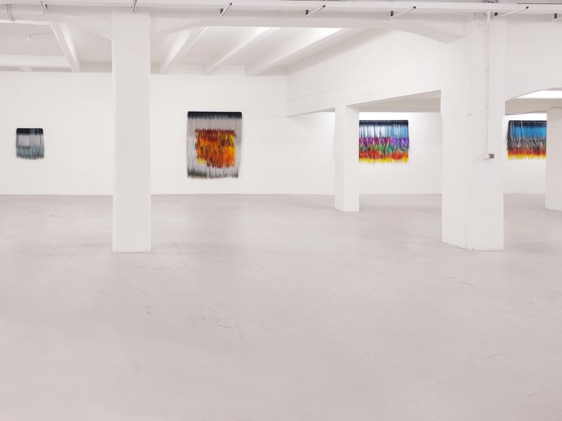 Fire in the Garden of Eden, installation view