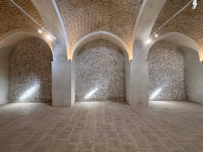 هفت خوان، نمای چیدمان