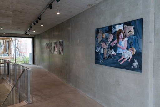 Au-Delà, installation view