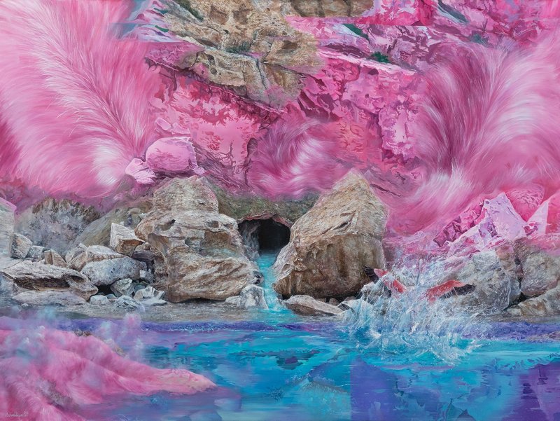 Zahra Ghyasi, That Summer, at the “Tuz” Lakeside, 2021