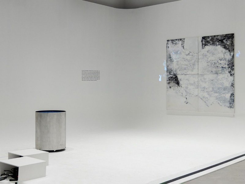 Farideh Lashai: Afloat Over Undulations, installation view