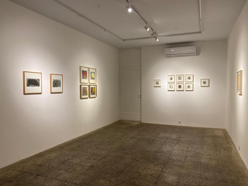 Drawings, installation view