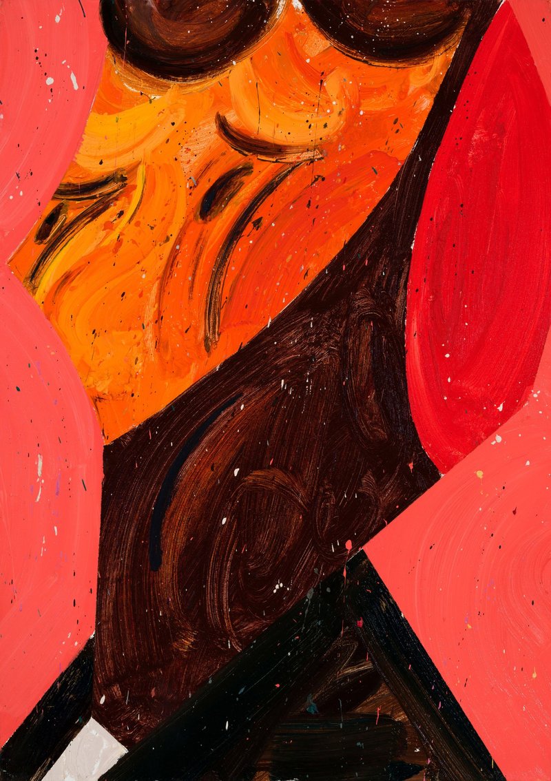 Amir Khojasteh, A Man, Burning, 2022