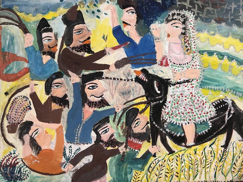 مکرمه قنبری، بدون عنوان، 1369