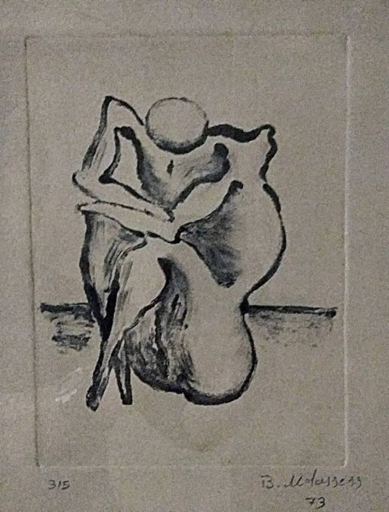 Bahman Mohassess, Untitled, 1970