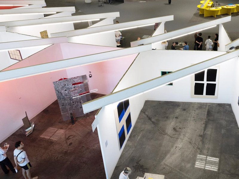 Installation view.