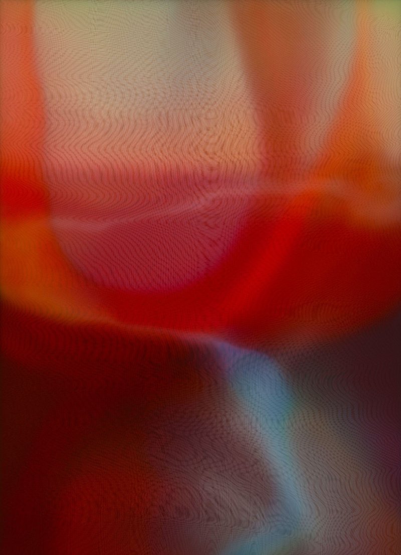 Rosha Yaghmai, Afterimage, Dip, 2023