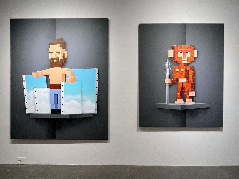 A Universe at the Corner, installation view