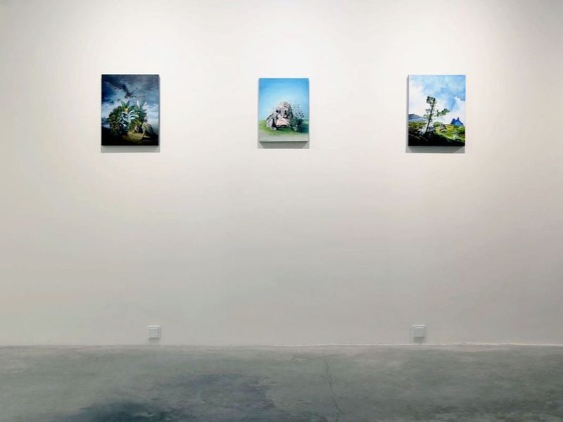 The Cavity of Memory - Online Viewing, installation view
