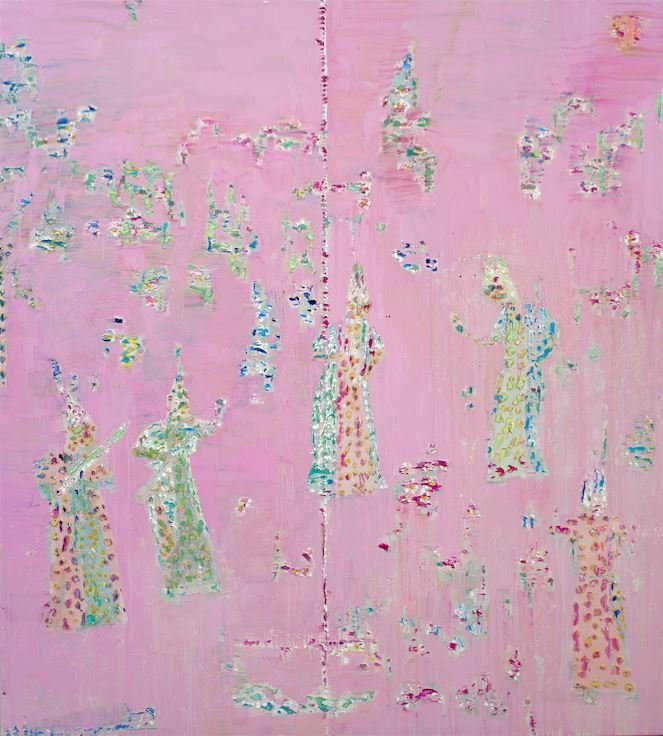Reza Derakshani, Pink Party, 2020
