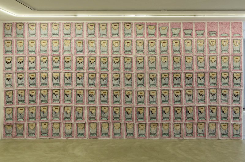 Salāsat, installation view