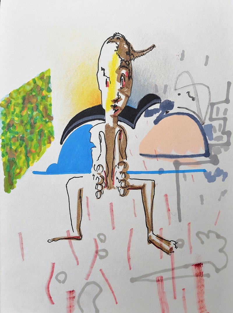 Arash Qilich, Untitled, 2020