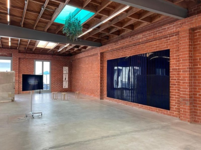 To Share a Stomach, installation view
