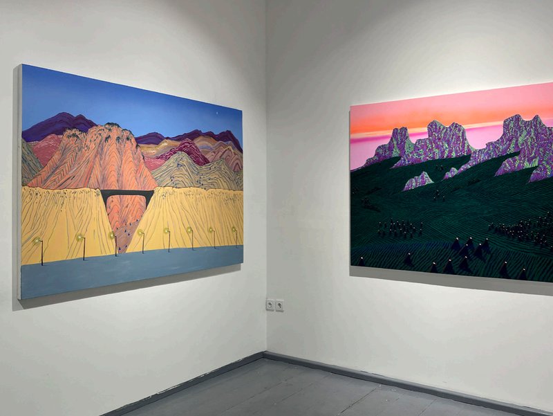 In Praise of Driving, installation view