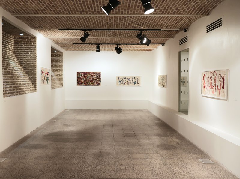 Woven from the Soul, Spun from the Heart, installation view