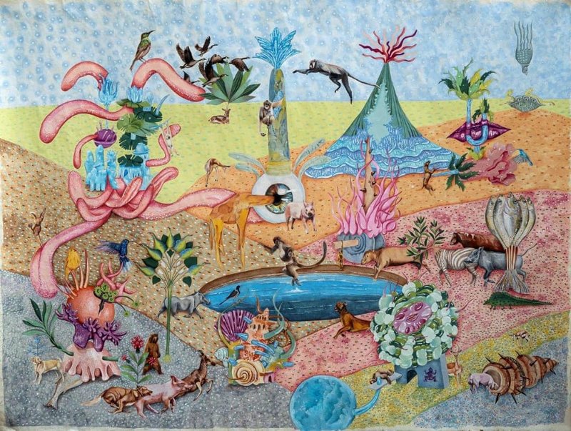 Parisa Hejazi, Around and About, 2020