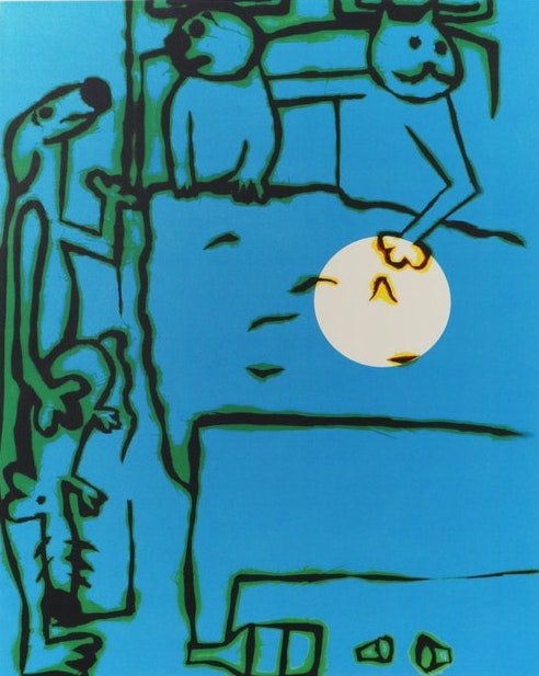 Hadi Falapishi, Full Moon in Effect, 2021