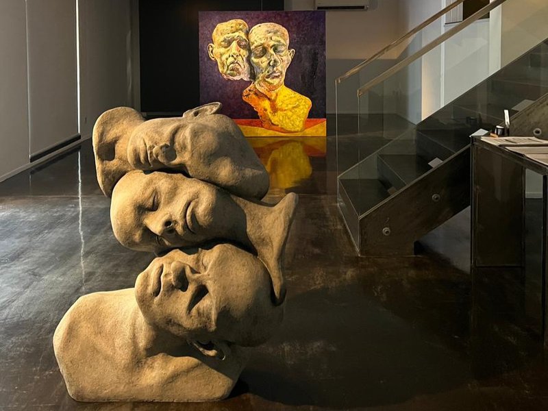 Routes and Roots, installation view